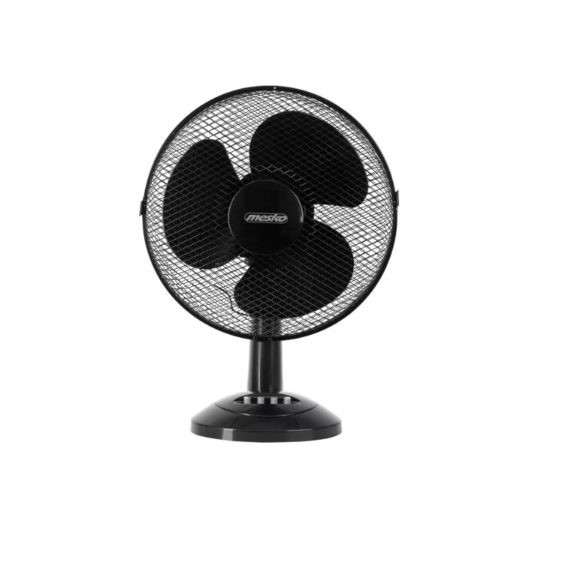 Ventilator de masa, 70W, unghi reglabil, 3 trepte de viteza, diametru 30 cm, negru - imagine 5